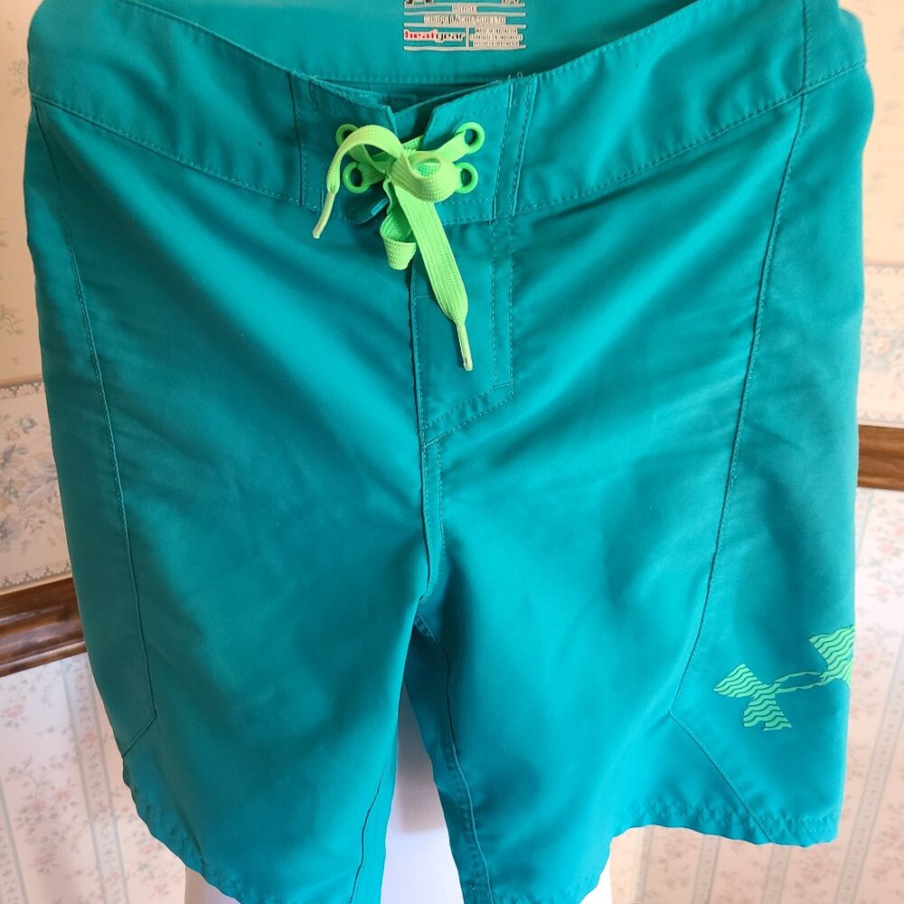 UNDER ARMOUR STORM 1 HEATGEAR LOOSE BOARD SHORTS-SWIM/SURF- WAIST 24
